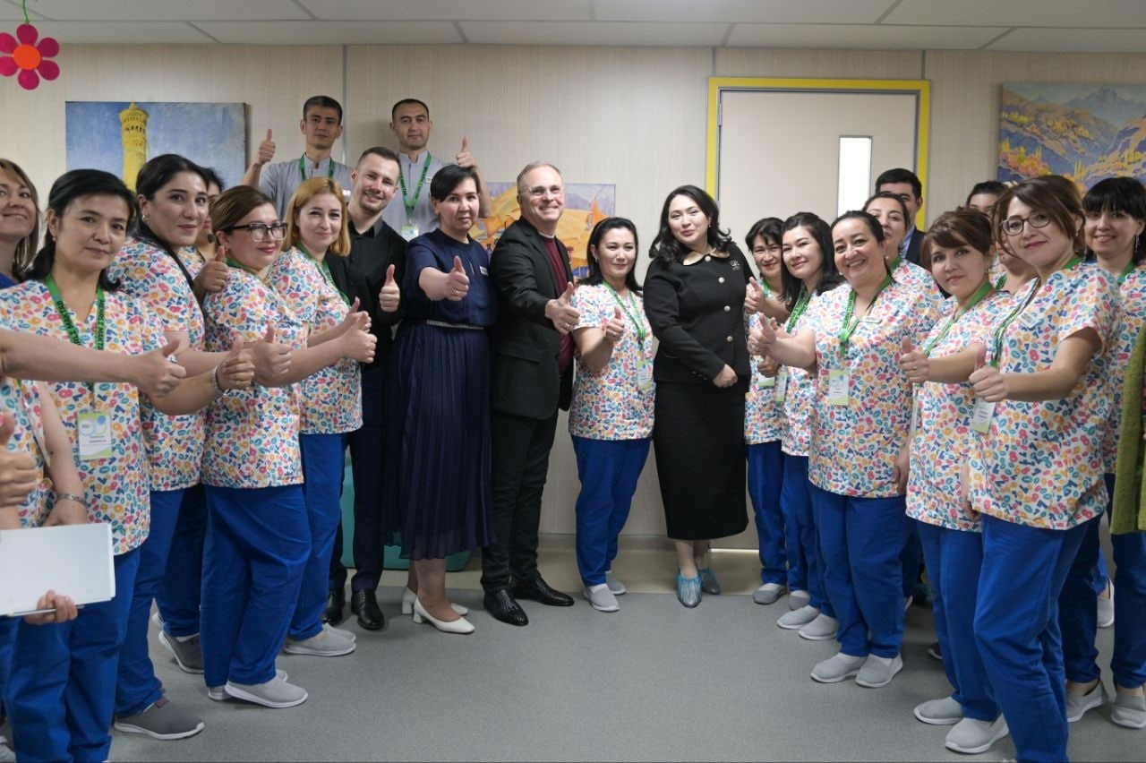 Команда флагманской площадки Проекта «УчимЗнаем» продолжает работу в направлении развития госпитальной педагогики в Республике Узбекистан вместе с нашими коллегами