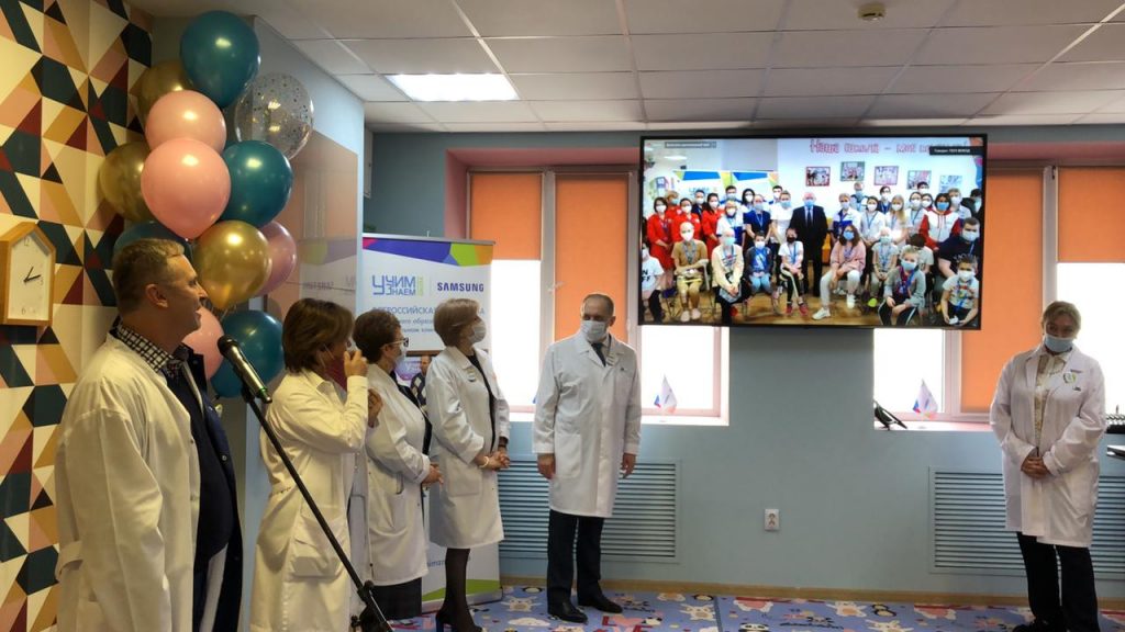 Открытие новой площадки в Волгограде на базе детского онкогематологического центра ГБУЗ «Волгоградский областной клинический онкологический диспансер»